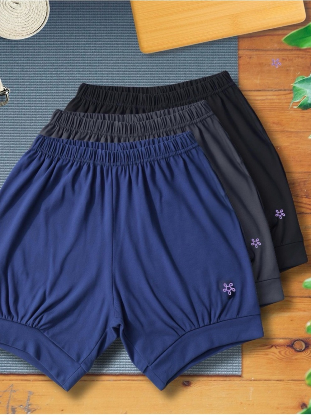 NWOT Three Yoga Shorts